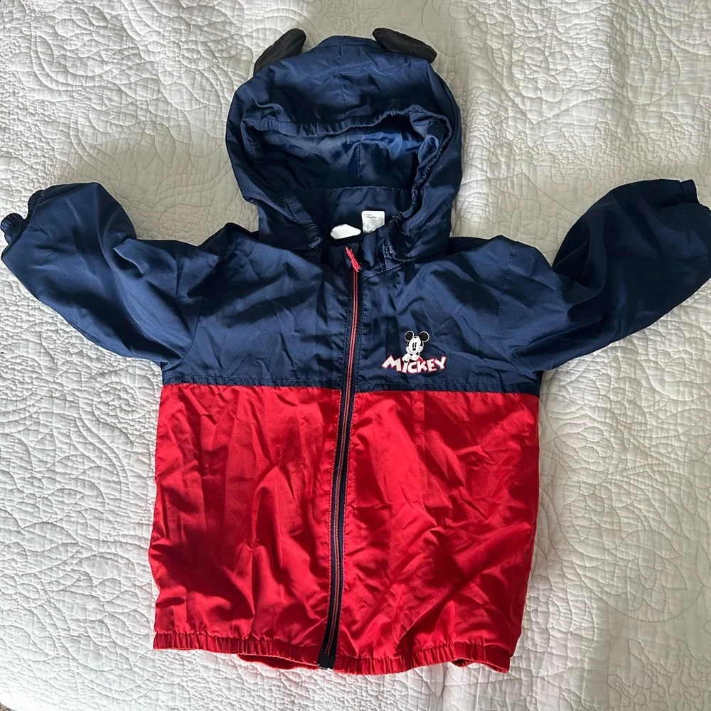 H&M Kids Mickey Jacket - Navy and Red